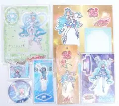 ハートキャッチプリキュア バーチャルワールド 缶バッジ アクスタ キュアマリン