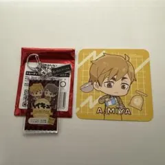 ハイキュー‼︎ 2連アクリルキーホルダー　コースター　稲荷崎　宮侑　宮治
