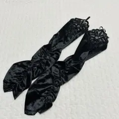 フラワーレース 2個セット 手袋 ロンググローブ ウェディング レースグローブ