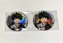 ヒロアカ　ベースヤード　オーロラ缶バッジ　緑谷　出久