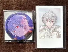 にじさんじ 葛葉 ChroNoiR カプセルトイ 缶バッジ チェキ風カード