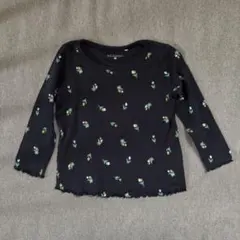 西松屋 花柄トップス 90
