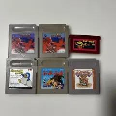 ゲームボーイソフト 6本セット