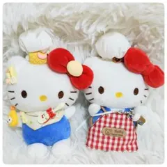 激レア♡ハローキティ♡インドカレーぬいぐるみ♡コックさんとウェイトレス☆2002 2026年最新】コックさんキティの人気アイテム - メルカリ