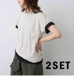 【新品】OUTDOOR PRODUCTS 2SET 半袖Tシャツ