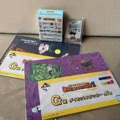 ドラゴンヒストリー G賞ダイカットステッカー＆E賞アクリルスタンドセット