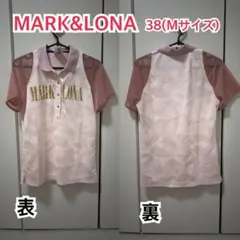 MARK&LONA フリルポロシャツ 38 マークアンドロナ - メルカリ
