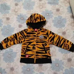 BABY DOLL トラ柄 フード付きパーカー 80cm