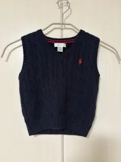 Ralph Lauren ネイビー Vネック