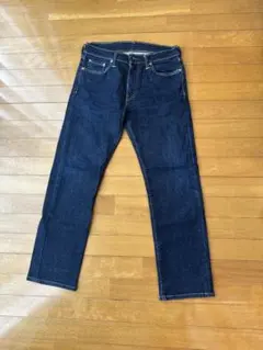 Levi's 513 W29 L32 ダークブルー ストレートジーンズ