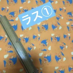 リザードン　はぎれ　生地　布