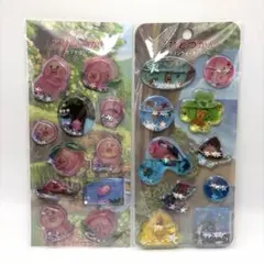 【正規品】こびとづかん　キラリンウォーターシール　カプセルシール　セット