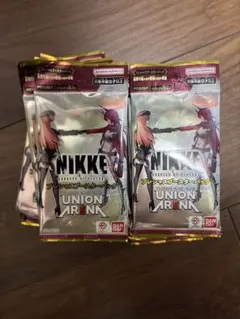 ユニオンアリーナ NIKKE プレシャスブースター2BOX テープ付き カット 2月発売 UNION ARENA プレシャスブースターパック 勝利の女神：NIKKE