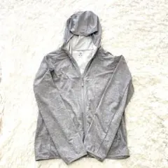 ユニクロ UNIQLO エアリズムパーカー 160グレー