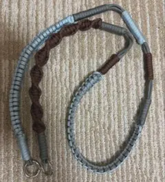 スマホショルダーストラップ ブルー✖️ブラウン