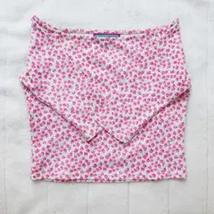 lilLilly フラワーオフショルカットソーのサムネイル