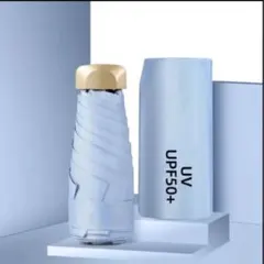 210g 晴雨兼用 ライトブルー コンパクト 日傘 新品 傘 おりたたみ