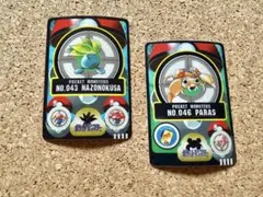 ポケモンシールダス No.36ピクシー&No.37ロコン ポケットモンスター