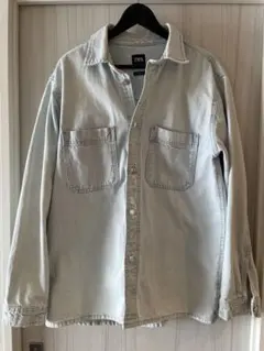 ☆ZARA☆デニムジャケット☆ライトブルー☆Ｌサイズ☆