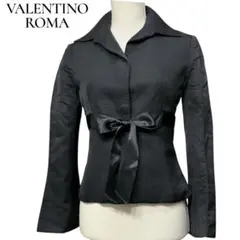 美品❣️VALENTINO ヴァレンティノやせ見えリボンジャケット入学式　卒業式