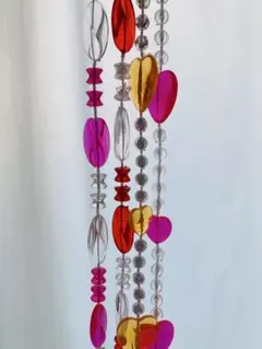 비즈 커튼 비즈는 약 65cm x 4개만, 레트로 팝 트라이얼용