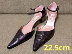 エレガンス卑弥呼 elegance ヒール パンプス 天然革