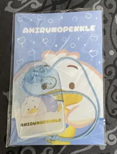 サンリオ 福福お守り風アクリルキーホルダー あひるのペックル