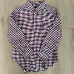 美品！！ラルフローレン上品チェックシャツ 5 110 115 120