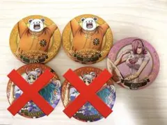 ワンピース バースデージュエリー缶バッジ11月 ベポ ヤマト レイジュ