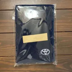 【新品・未使用】トヨタ　シンプルタオル　フェイスタオル 34×80cmブラックのサムネイル