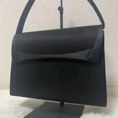 ✨極美品✨PETITSOIR 東京ソワール フォーマルバッグ ブラック 撥水加工