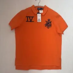 (新品)ラルフ・ローレン ポロシャツ オレンジ