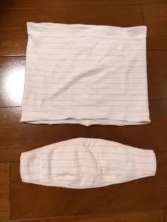 マタニティ 妊婦帯 補助ベルト セット ピンクM
