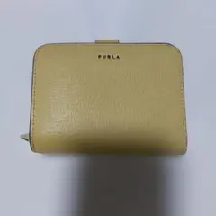 FURLA 二つ折り財布 イエロー系