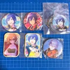 EⅢ プロジェクトセカイ プロセカ 缶バッジ キーホルダー KAITO 青柳冬弥