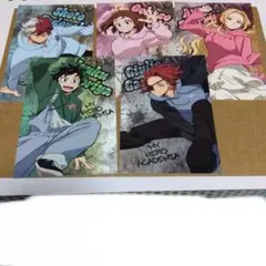 アニメイト　フェア　僕のヒーローアカデミア　ポストカード　5枚　非売品。