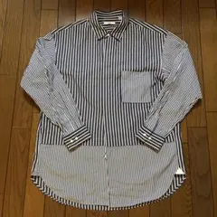 ユニクロ　➕J スーピマコットンストライプシャツ Sサイズ