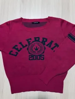 【美品】AS KNOW AS PINKY ニット セーター