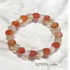 【最終価格】【再販】 厄除け　ヒーリング　パワーストーン　ブレスレット　レッド