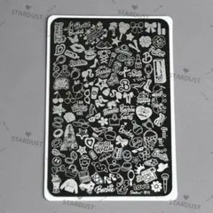 バービー ネイルスタンププレート ネイルプレート