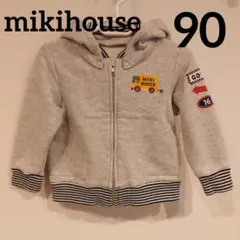 【90】mikihouse　ミキハウス　トレーナー　パーカー　アウター