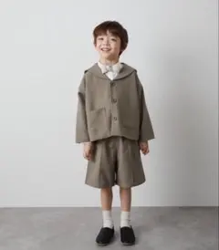 90リジェール riziere セットアップ スーツ セーラー襟 リボン 男の子