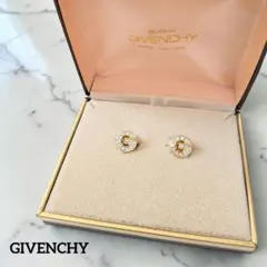 美品✨ジバンシィ イヤリング Gロゴ ラインストーン ヴィンテージ 箱付きのサムネイル