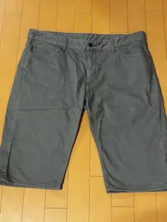 ★UNIQLO★ハーフパンツ☆XL☆カーキ☆のサムネイル