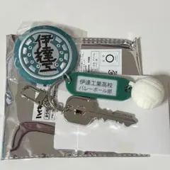 ハイキュー！ トレーディング高校名付き鍵チャームキーホルダー 伊達工