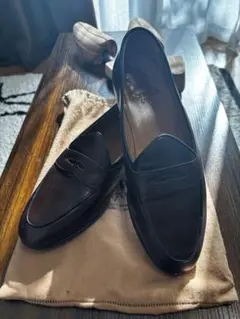 Berwick1707 サドルローファー　ブラウン