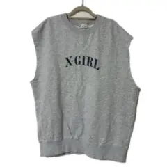 X-GIRL ノースリーブトップス Sサイズ グレー