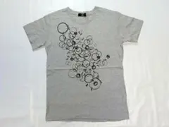 ZUCCa ズッカ　グレー杢で丸いプリントが可愛い半袖 Tシャツ Mのサムネイル