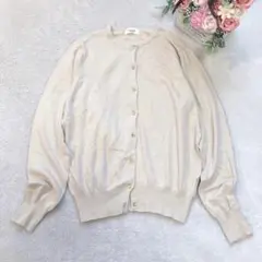 テチチテラス 長袖ニットカーディガン レディース トップス シンプル ベーシック