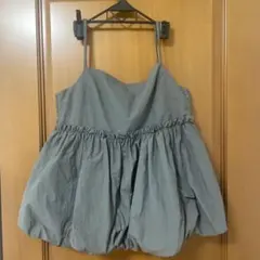 GRL バルーンペプラムキャミビスチェ